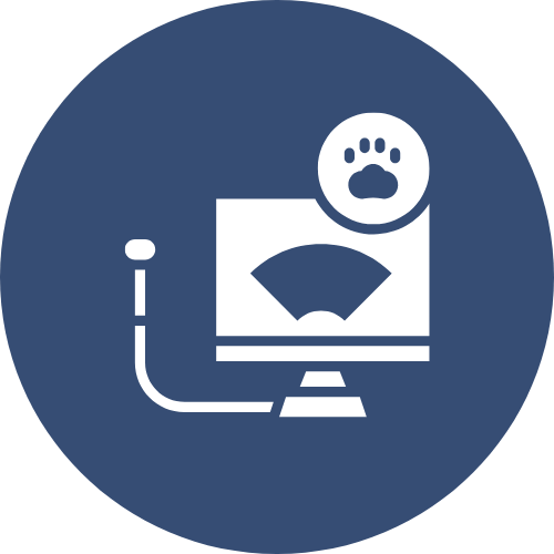 detection testing icon diagnostics icon